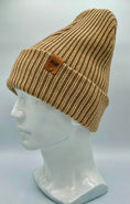 Load image into Gallery viewer, Cuffed Traditional Wide Ribbed, Brown/Beige