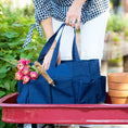Load image into Gallery viewer, Navy Carry All - Large Roomy Tote - Viv & Lou® - BagNook