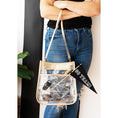 Load image into Gallery viewer, Gold Clear Heather Purse by Viv & Lou® - BagNook