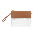 Load image into Gallery viewer, Camel Clear Purse by Viv & Lou® - BagNook
