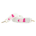 Load image into Gallery viewer, Pink Boots Beaded - Cross Strap by Viv & Lou® - BagNook