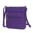 Load image into Gallery viewer, (purple)Lainey Solid Quilted Crossbody by Mia K - BagNook