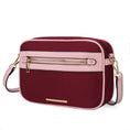 Load image into Gallery viewer, (wine-pink)Jimena Crossbody Pouch Handbag by Mia K - BagNook