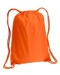Load image into Gallery viewer, (orange)Drawstring Backpack 14" x 18" - bagNook