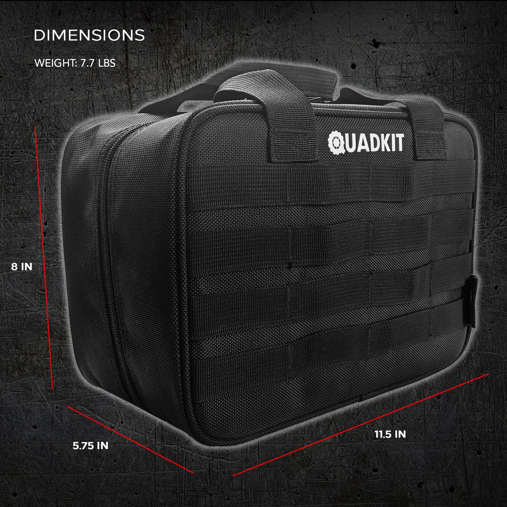 QUADKIT ATV Emergency Kit (106 Essential Items) for ATV, OFF ROAD - BagNook