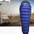 Load image into Gallery viewer, Kamperbox Down Sleeping Bag - Cozy 600 Blue - BagNook