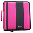 Load image into Gallery viewer, (magenta)The Classic - 2 Inch Zipper Binder w/Shoulder Strap - BagNook