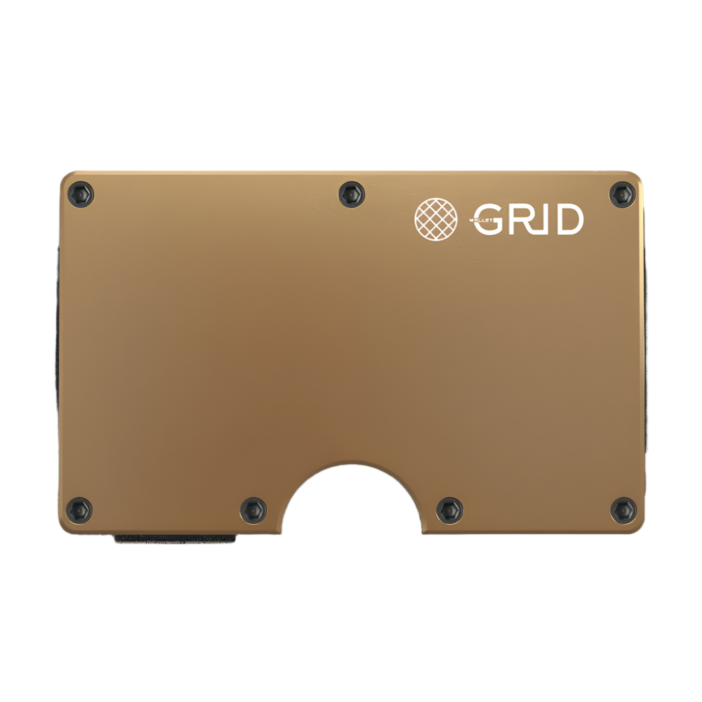 Gold Aluminum (Money Clip) - BagNook