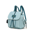 Load image into Gallery viewer, (baby blue navy)Paula Women Backpack by Mia K - BagNook