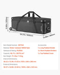Load image into Gallery viewer, Studio Equipment Tolley Case (39.37x14.96x12.60) Rolling Bag - BagNook