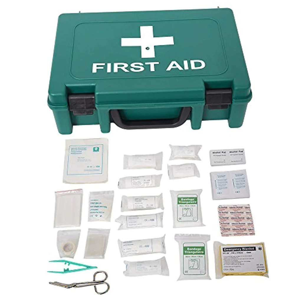 First Aid Kit Set, Green - Meets ANSI Standards - BagNook