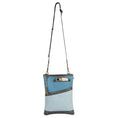 Load image into Gallery viewer, FOXIE - Brisk Crossbody w/Front Cellphone Pocket - Blue - BagNook