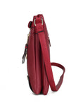 Load image into Gallery viewer, (red)Lilian Vegan Leather Crossbody by Mia k - BagNook