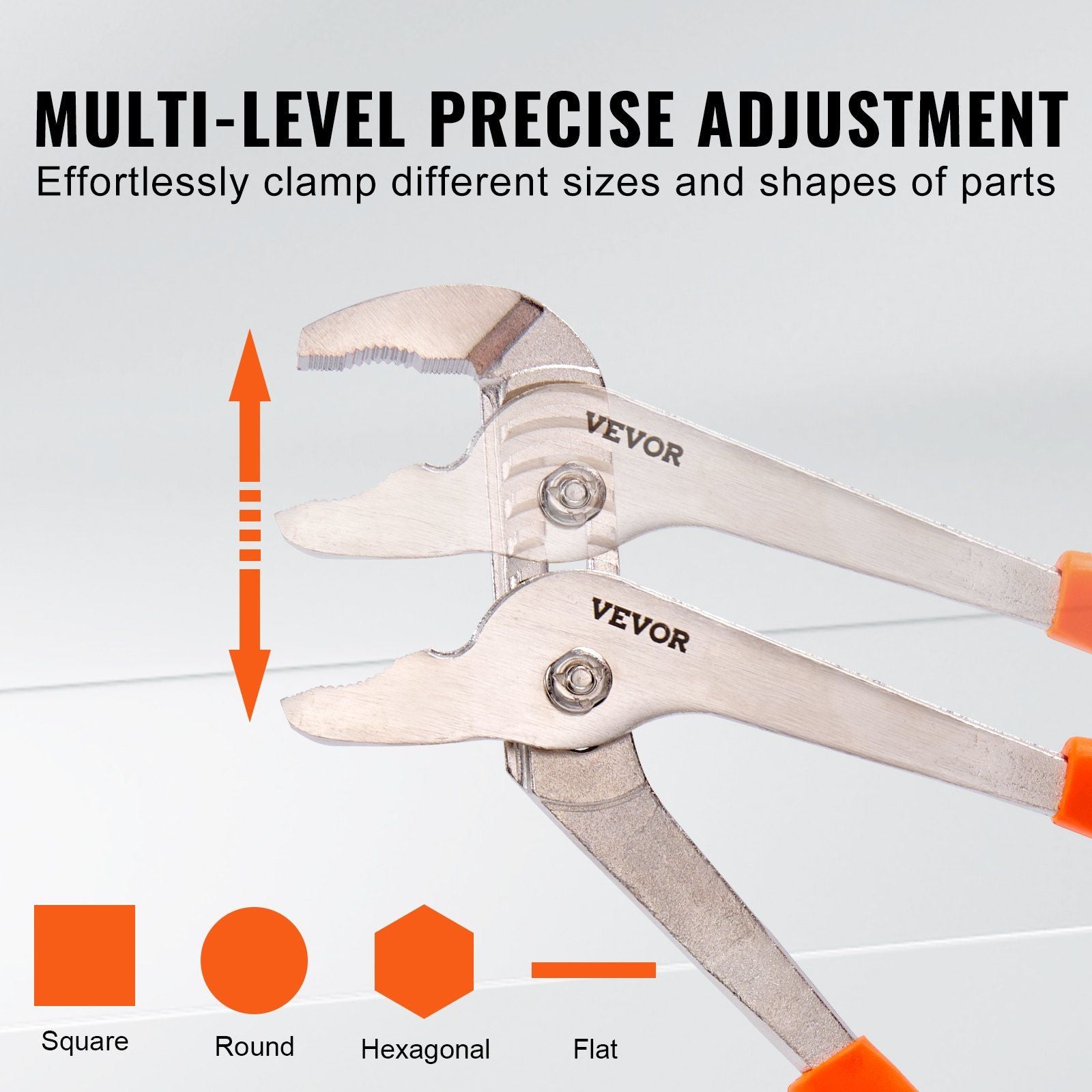 VEVOR 3pc Groove Joint Pliers Set, 12/10/8 inch - BagNook