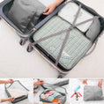 Load image into Gallery viewer, (gray)9pc Travel Luggage Organizer - BagNook