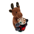 Load image into Gallery viewer, Rollee Pollee Moose Parade - Throw Blanket & Hugger Set - BagNook
