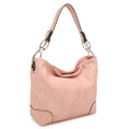 Load image into Gallery viewer, (new blush pink) Hobo Bag with Silver-Tone Hardware - bagNook.com