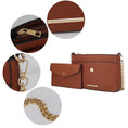 Load image into Gallery viewer, (brown)Maribel Crossbody Handbag by Mia K - BagNook
