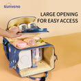 Load image into Gallery viewer, (blue)Sunveno Diaper Bag Backpack - BagNook