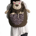 Load image into Gallery viewer, Smile Lion 100% Cotton Fabric Art School Backpack - BagNook
