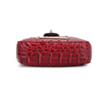 Load image into Gallery viewer, (red)Avery Faux Crocodile Embossed Crossbody by Mia K - BagNook