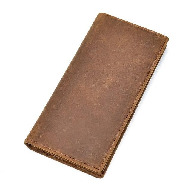 The Pathfinder Bifold Wallet | Genuine Leather Pocket Book Wallet - BagNook