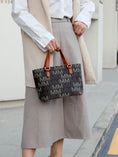 Load image into Gallery viewer, (brown)Lady II M Signature Tote & Wallet Set by Mia k - BagNook