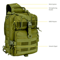 Load image into Gallery viewer, (green)15L MOLLE Medium Sling Bag - BagNook