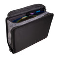 Load image into Gallery viewer, (jet black)The King-Sized Zip Tab -4 Inch Binder w/Removeable file folder - BagNook