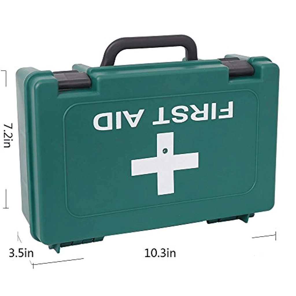 First Aid Kit Set, Green - Meets ANSI Standards - BagNook
