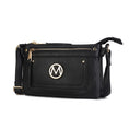 Load image into Gallery viewer, (black)Elaina Multi Pocket Crossbody Handbag by Mia K - BagNook