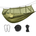 Load image into Gallery viewer, (armygreen)Camping Hammock with Mosquito Net, 2 person - BagNook