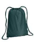 Load image into Gallery viewer, (forest green)Drawstring Backpack 14" x 18" - bagNook