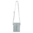 Load image into Gallery viewer, Jane Long Crossbody w/Top Flap & Tassel - Cool Grey - BagNook
