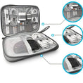 Load image into Gallery viewer, (grey)Multifunctional Data Cable Organizer Storage Case - BagNook
