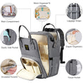 Load image into Gallery viewer, (gray)Sunveno Diaper Bag Backpack - BagNook