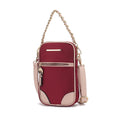Load image into Gallery viewer, (wine blush)Sue Practical and Functional Crossbody bag by Mia K - BagNook