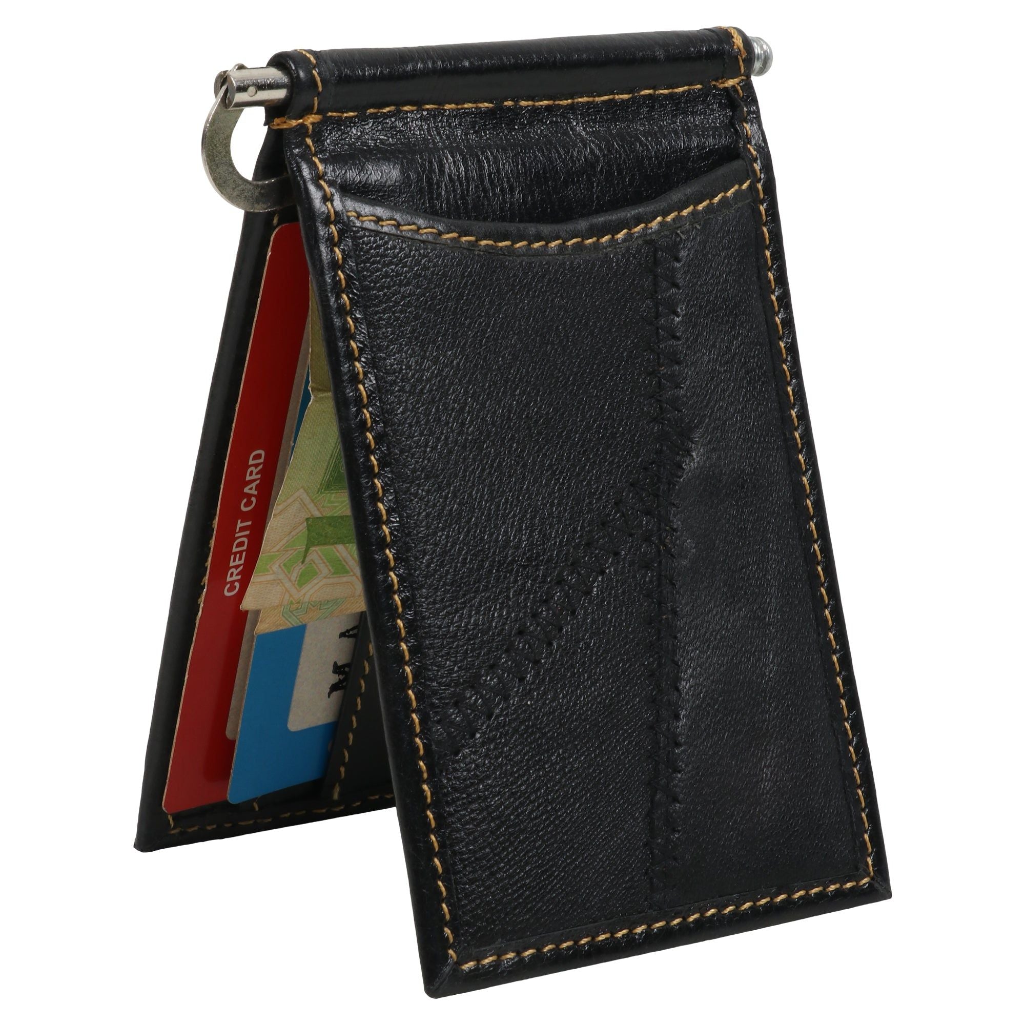 Black Money Clip- Upcycled - BagNook
