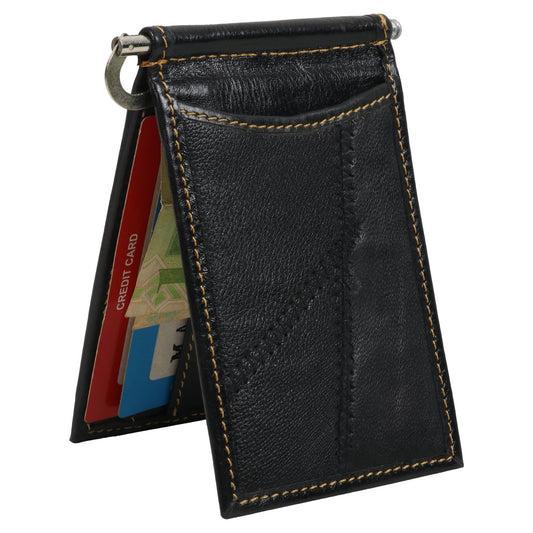 Black Money Clip- Upcycled - BagNook