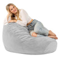 Load image into Gallery viewer, Jaxx Koku Bean Bag - Velvish/Turbo, Grey - BagNook