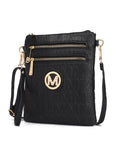 Load image into Gallery viewer, (black)Scarlett Crossbody Handbag by Mia k - BagNook