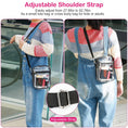 Load image into Gallery viewer, Clear Stadium Approved Crossbody w/Adjustable Strap - BagNook