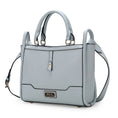 Load image into Gallery viewer, (lt blue)Melody V-Leather Tote by Mia K - BagNook