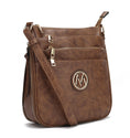 Load image into Gallery viewer, (khaki)Salome Multi Compartment Crossbody by Mia K - BagNook