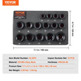 Load image into Gallery viewer, VEVOR Impact Sockets Set 15pcs 6-Point 3/8" Drive Bit Ratchet Tool Kit Case - BagNook