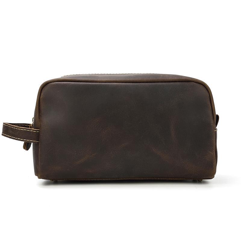 (dark brown)The Wanderer Toiletry Bag - BagNook