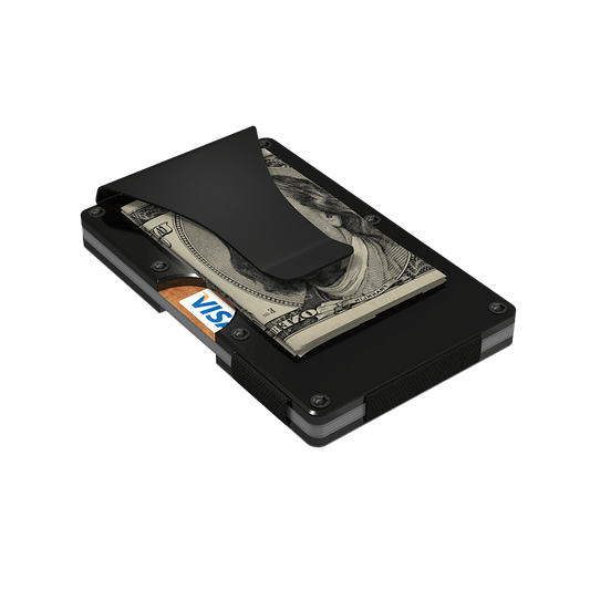 Black Aluminum Money Clip - BagNook