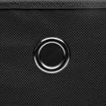Load image into Gallery viewer, 10 Foldable Storage Boxes with Covers (11 x 11 x 11) - Black - BagNook