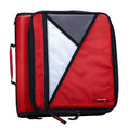 Load image into Gallery viewer, (fire engine red)The Universal - 2 Inch Zipper Binder w/Laptop Pocket - BagNook