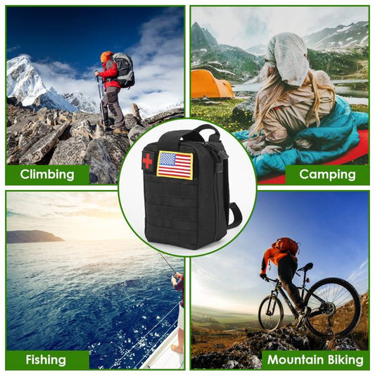 47pc Survival Kit, SOS Emergency Tactical - BagNook